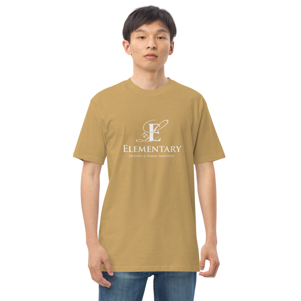 EL Logo - Men’s premium heavyweight tee