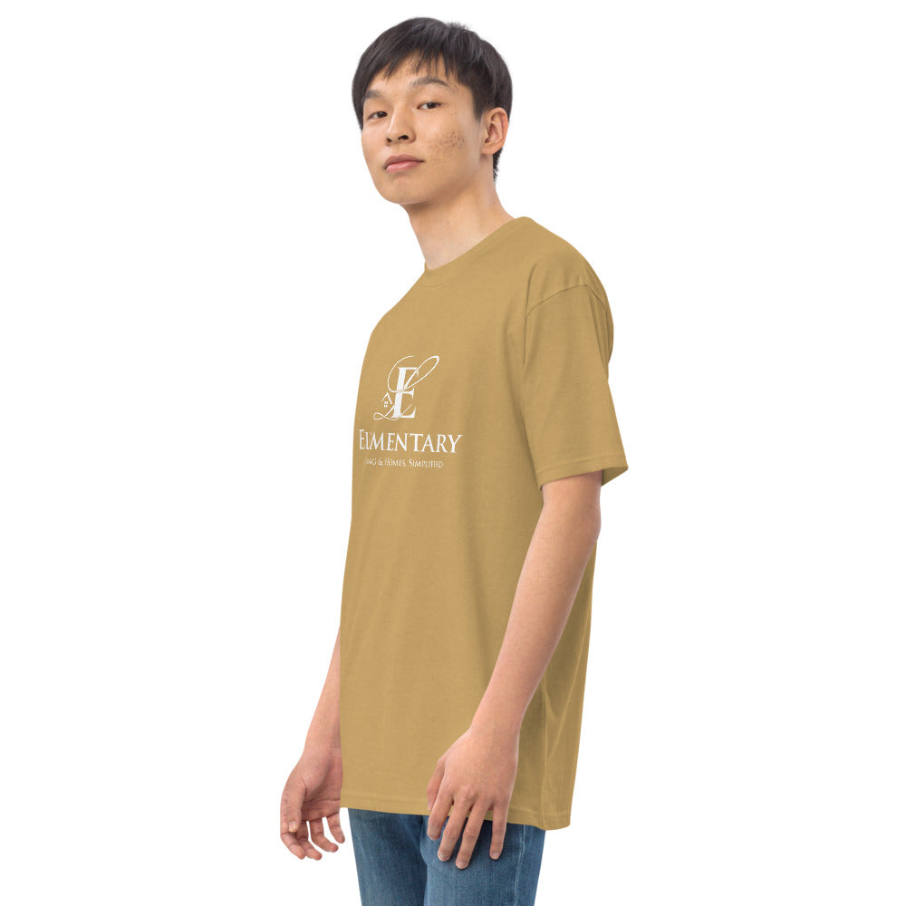 EL Logo - Men’s premium heavyweight tee